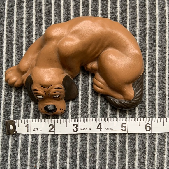 Ceramic Hand Painted Dog / Madonna Ohrt / Vintage Dog Figurine / Dog / Puppy - Picture 10 of 16